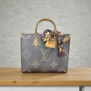 Louis Vuitton Brown Monogram Tote